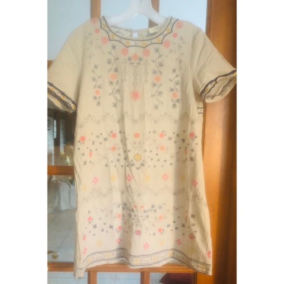 Floral Print, Crewneck, Above Knee Dress/Tunic - Picture 4 of 5